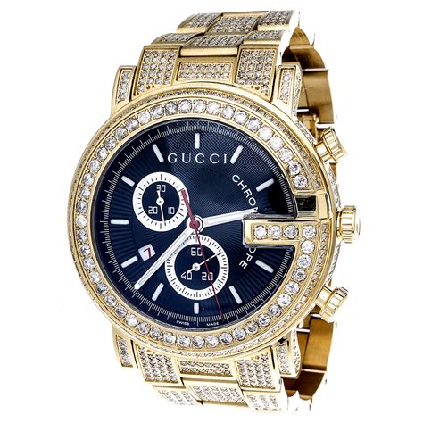 original gucci watch|men's diamond Gucci watch diamonds.